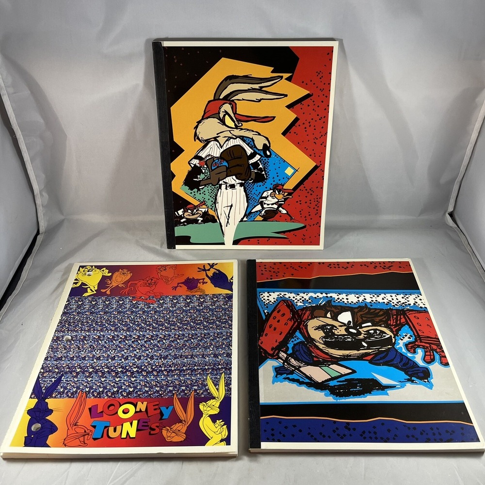 Looney Tunes Notepad Stationery Tablet Lined Paper Stuart Hall Taz Bugs Bunny 3